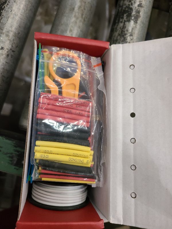 Photo 1 of 18 AWG Solid Core Hookup Wire Kit – 18 Gauge Copper Pre-Tinned PVC Coated 16ft or 5m Each Spool, 6 Colors (Black, Red, Yellow, Green, Blue, White), Jumper Electrical Wire Hook Up Wire Kit from Plusivo
