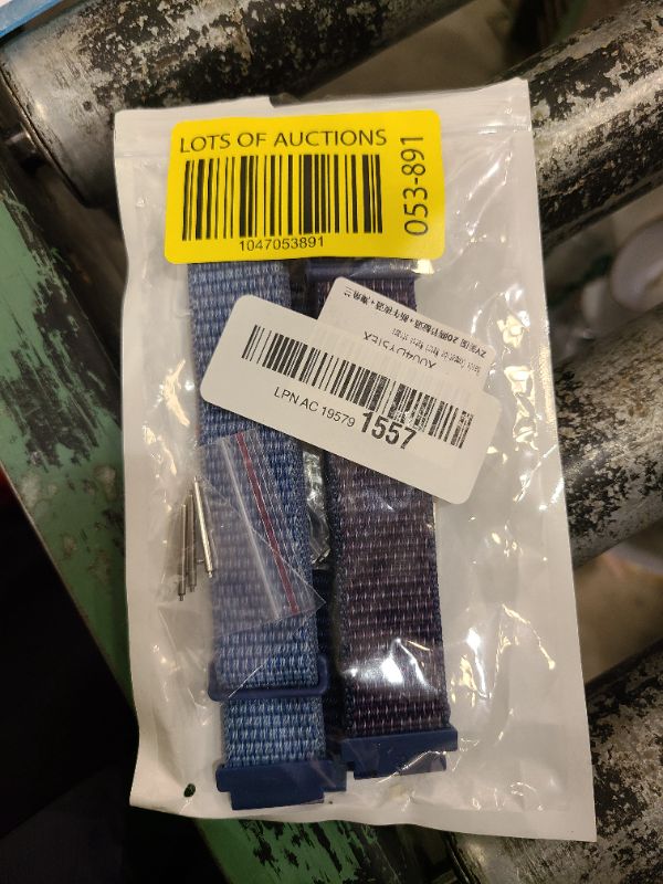 Photo 1 of Acortjl Quick Release Nylon Watch Band 18mm 20mm 22mm for Women Men Nylon Sport Loop Watch Straps Adjustable Breathable Replacement Bands, 3 PCS