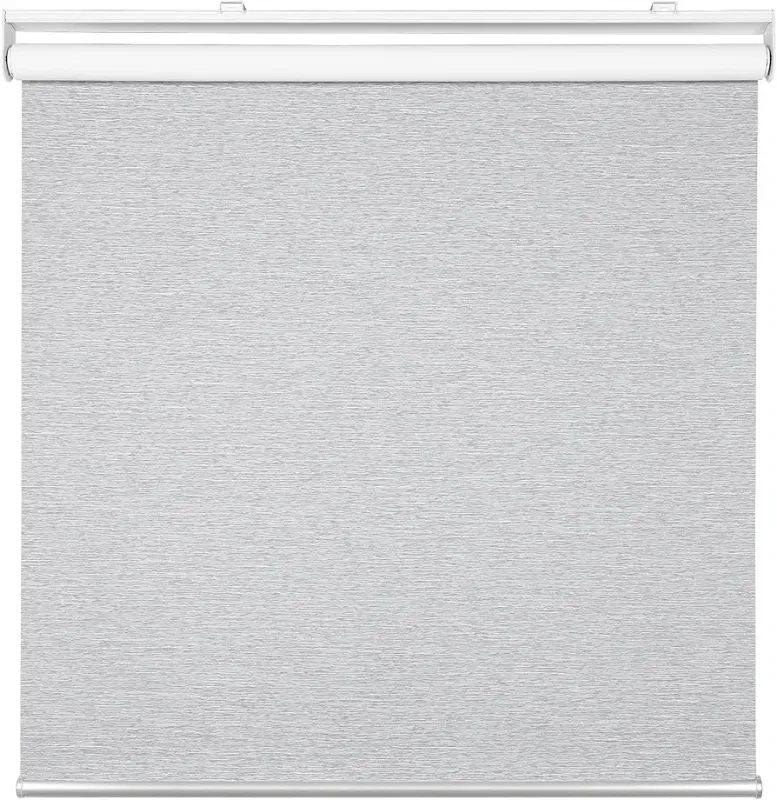 Photo 1 of 19"W x 79"H LinkCoo Light Grey Roller Blinds
