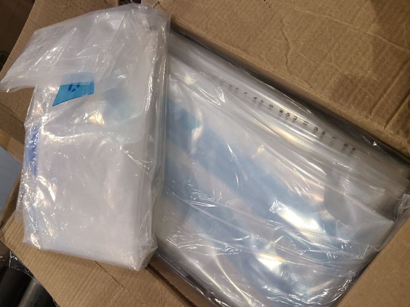 Photo 1 of 20 Pack Vacuum Storage Bags, Space Saver Bags (4 Jumbo/4 Large/4 Medium/4 Small/4 Roll) Compression for Comforters and Blankets, Sealer Clothes Storage, Hand Pump Included