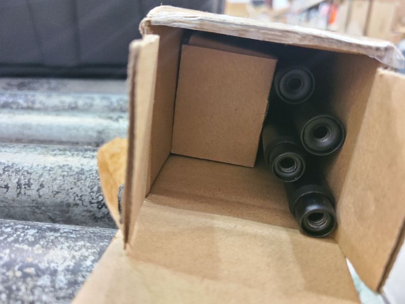 Photo 1 of 2 Pack Black Curtain Rods 28 to 48 Inches(2.3-4 Feet),5/8 inch Splicing Drapery Rods,Small Curtain Rods Set,Size: 18''-45'',Matte Black