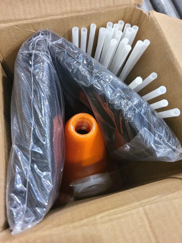 Photo 1 of 4E's Novelty 38 Pieces Set - 12 Traffic Cones With Hole on Top, 24 Checkered Flags, Racetrack Floor Runner - for For Race Car Birthday Party Supplies, Table Centerpiece Decorations Kids Gift