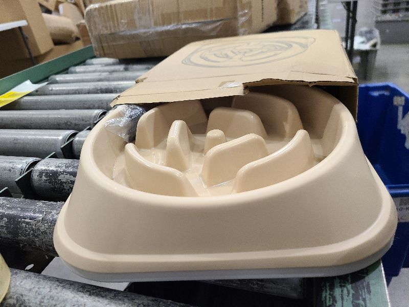 Photo 1 of 2 Pack Slow Feeder Dog Bowls for Healthy Eating, Non-Slip and Anti-Choking Design, Reduces Bloating & Overeating for Large Dogs, Easy to Clean