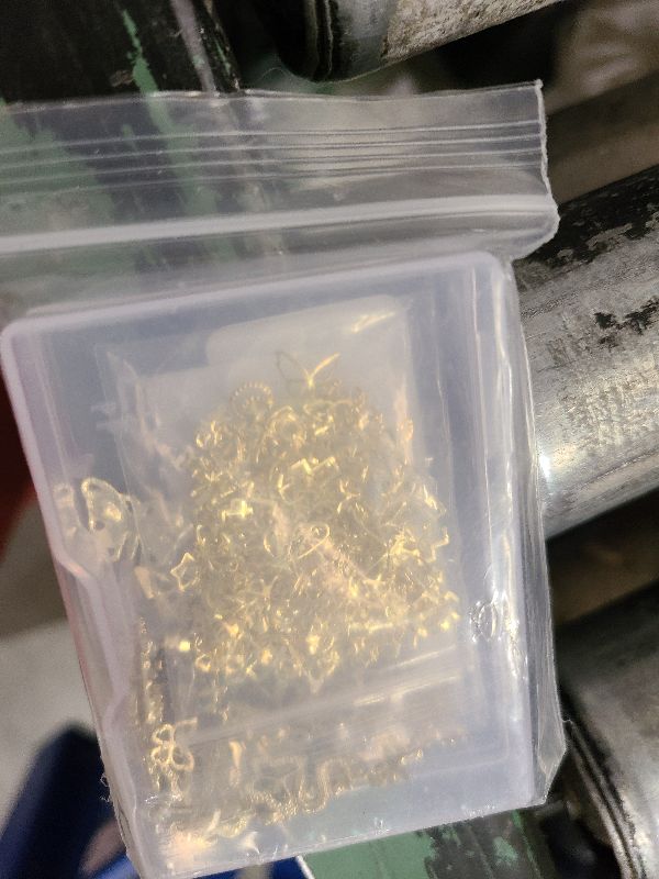 Photo 1 of 320 Pcs 3D Gold Nail Charms, Cross Snake Star Heart Dangle Nail Gems Charms, Bow Planet Dollar Butterfy Nail Gems for Alloy Nails, Rivet Nail Charms Rhinestones for Nails Art DIY Design