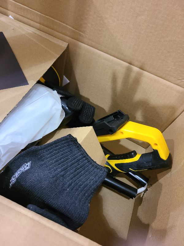 Photo 1 of 20V 12-Inch Cordless Snow Shovel, 4Ah Cordless Snow Blower, Bcluded