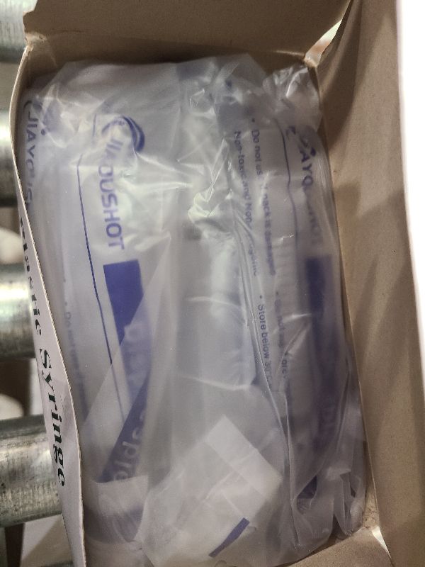 Photo 1 of 15 Pack-20ml Plastic Feeding Syringe with Cap,Individually Packge Sealed,Measuring Liquid Syringe Suitable for Industrial Scientific Labs Animal Husbandry