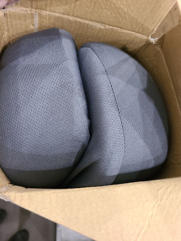 Photo 1 of 5 STARS UNITED Seat Cushion for Tailbone Pain Relief – Large Memory Foam Lifting Pillow for Coccyx, Hip, Sciatica & Post-Surgery Recovery – Wheelchair, Car, Desk, Gaming & Office Chairs, Dark Gray