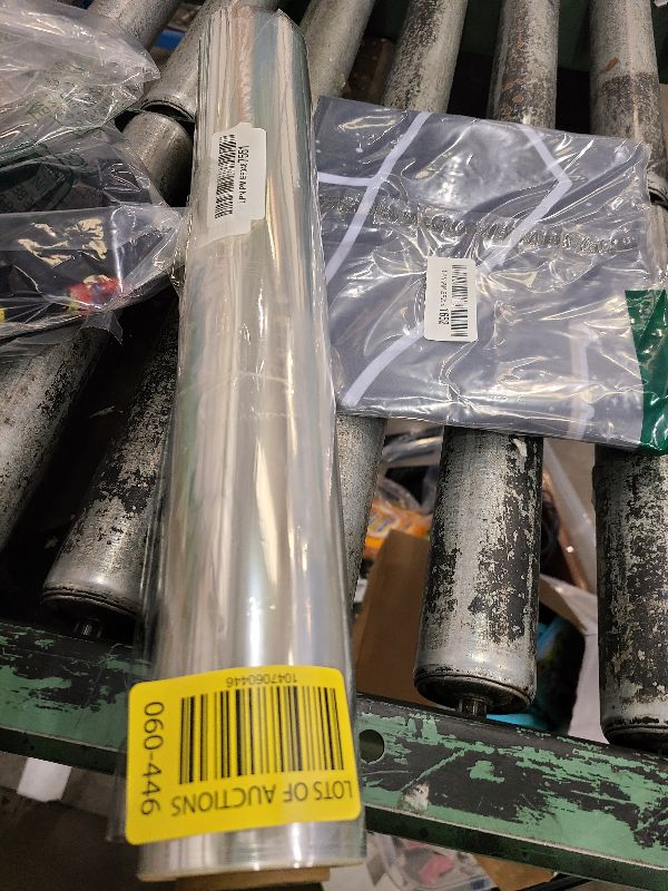 Photo 1 of 100 ft Clear Cellophane Wrap Roll (31.5 in x 100 ft) - 3 Mil Thicken Cellophane Roll, Clear Cellophane Bags Large, Clear Wrapping Paper for Flower Gift Baskets Wrap (31.5" fold into 16")