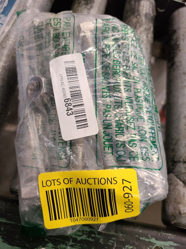 Photo 1 of 1/2-13 x 5" Hex Head Screw Bolt, Nuts, Flat & Lock Washers, 20Pcs 18-8 (304) Stainless Steel, Fully Threaded, by SG TZH
