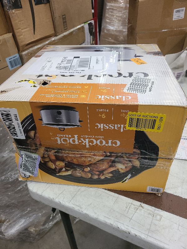 Photo 1 of Crock-Pot 7-Quart Manual Slow Cooker, Charcoal