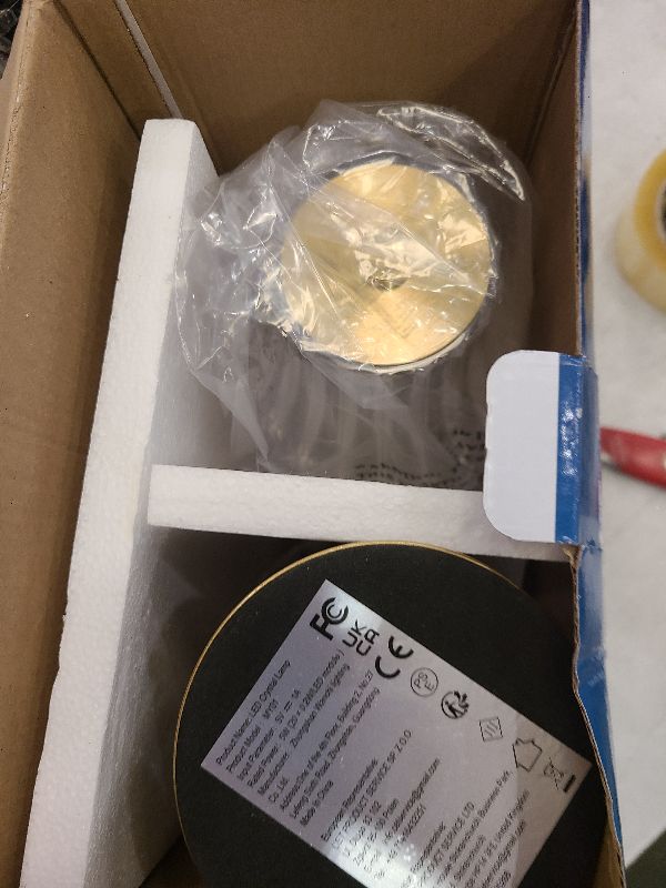 Photo 1 of Table Lamps Set of 2, 3 Colors Bedside Lamps Set of 2, Dimmable Bedroom Lamps Set of 2, Rechargeable Nightstand Lamps Set of 2, Gold Lamps Set of 2 Lamps for Bedroom Living Room Bathroom Hotel Bar