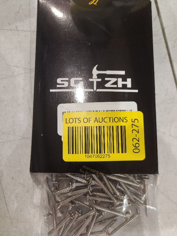Photo 1 of #6 x 1-1/4" Wood Screw 100Pcs 18-8 (304) Stainless Steel Screws Flat Head Phillips Fast Self Tapping Drywall Screws by SG TZH