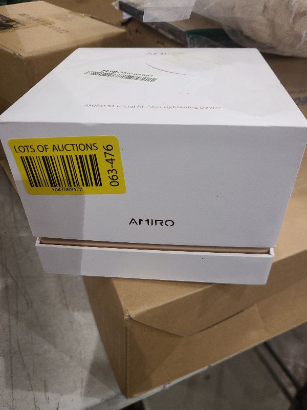 Photo 1 of AMIRO S1 Skincare Facial Device, Stamp-Style Elasticity Boosting Tool with 19-Dot Matrix Heads for at-Home Skin Smoothing - Gold