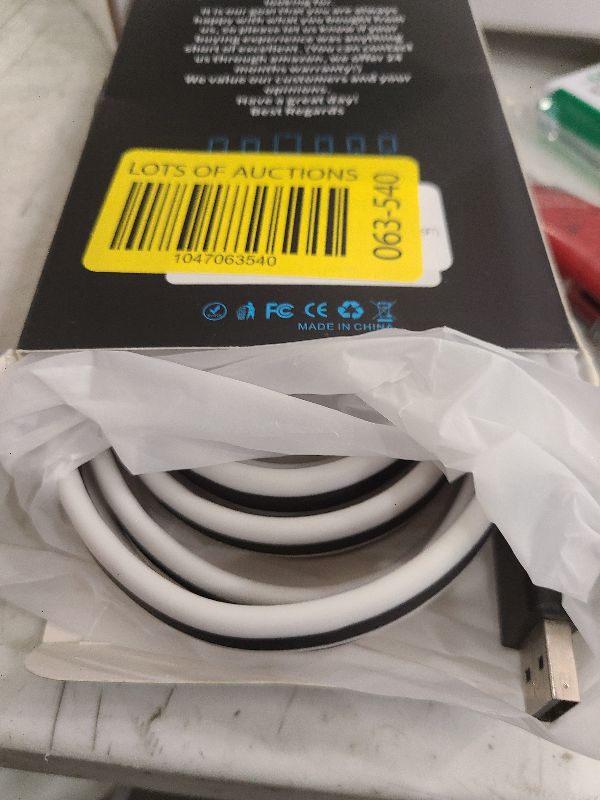 Photo 1 of 2in1 USB Type C Cable, LED Light up USB A to Type C Charger Cord with 17 Lighting Modes Color Changing Lights with Switch Control RGB Strip for Samsung Galaxy S20/S10/S9, LG V40 and More (6FT)