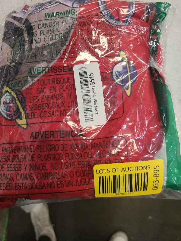 Photo 1 of 9 Years Old Birthday Boy Astronaut Gifts Space 9th B-Day T-Shirt Size M red