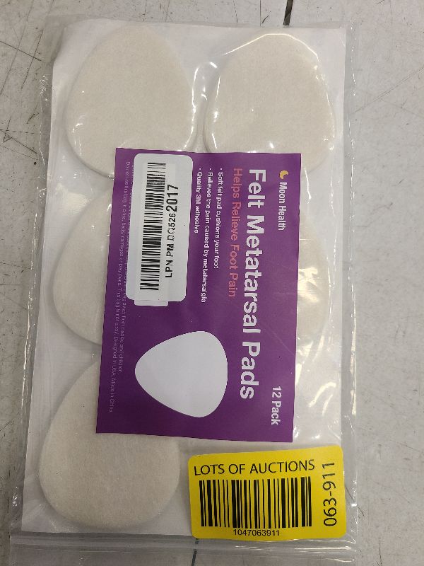 Photo 1 of 11-Pack Metatarsal Foot Pads for Pain Relief - 1/4” Thick, Ball of Foot Cushions for Women and Men, Forefoot and Sole Support, Metatarsalgia Mortons Neuroma. Metatarsal Pads Ball of Foot Cushions.