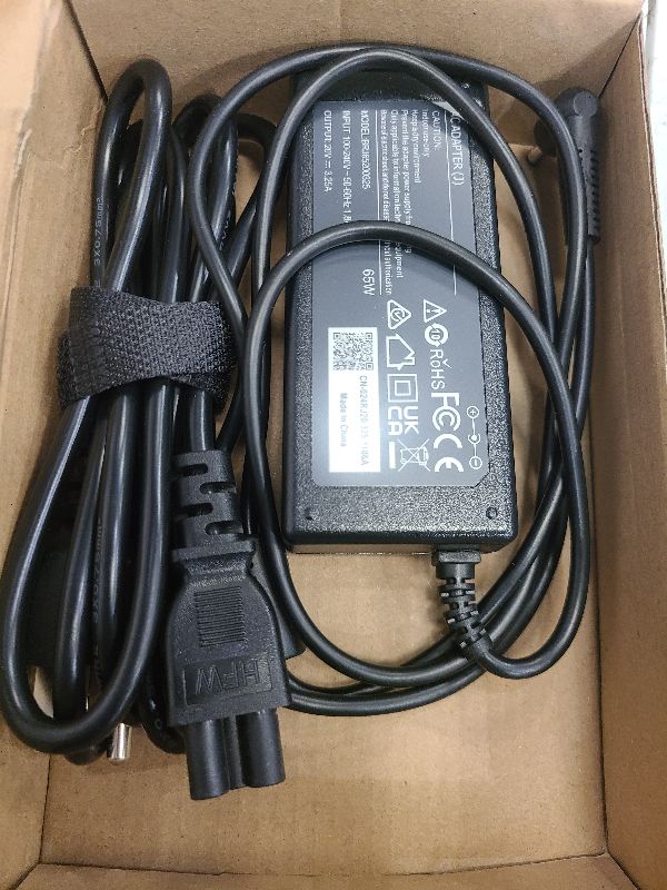 Photo 1 of 65W Laptop Charger for Lenovo IdeaPad 1 3 5, Flex 4 5 6 1470 1480, IdeaPad 110 110s 310 320 330 330s 520 530s 710s L340 S145 S340 S540 Adapter; Yoga 720 710 510, Chromebook N22 N23 N42 Power Supply