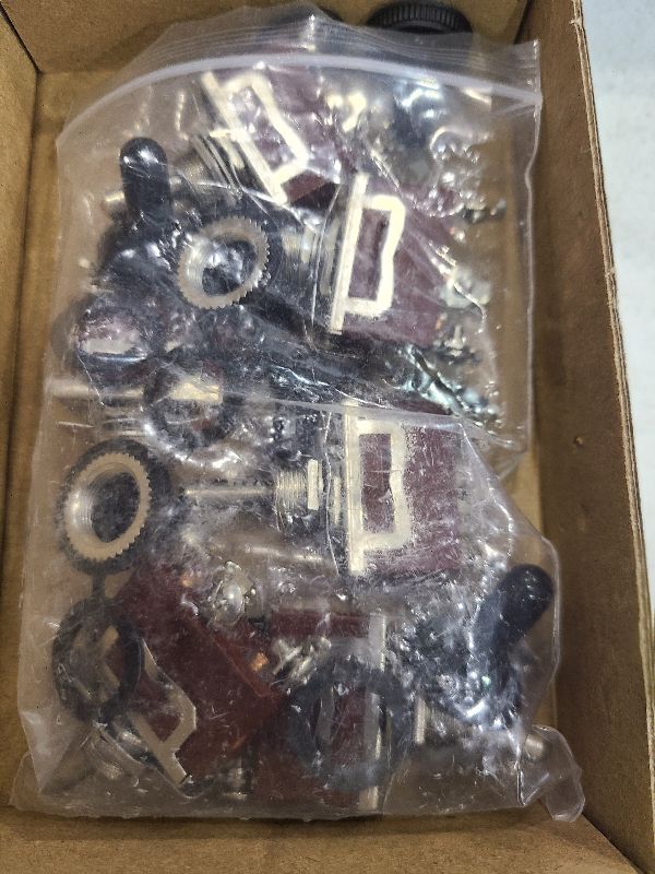 Photo 1 of 6 Pack Toggle Switch, 3 Pin 12V DC 30A/250V AC 15A, Heavy Duty SPDT ON Off ON Switch, Marine Waterproof Toggle Switch with Boot Cap Cover, for Cars Trucks, Racing Cars, Boats