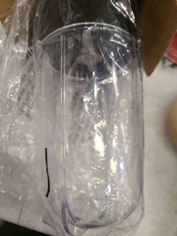 Photo 1 of 2-piece 16oz Cup and Cross Blade, Blender Replacement Parts Compatible with Magic Bullet 250w Blenders (Model MB1001 Series)