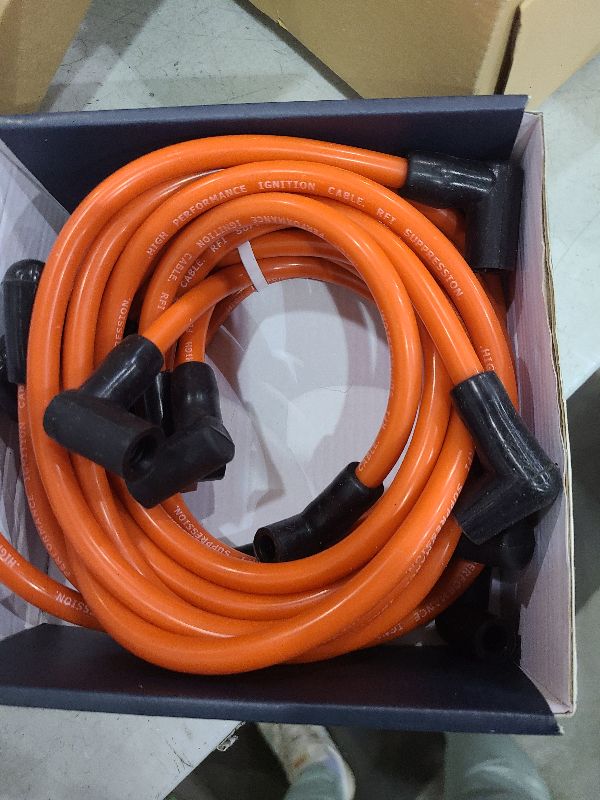 Photo 1 of 10mm High Performance Spark Plug Wire Sets Compatible with HEI BBC SBC 350 454 383