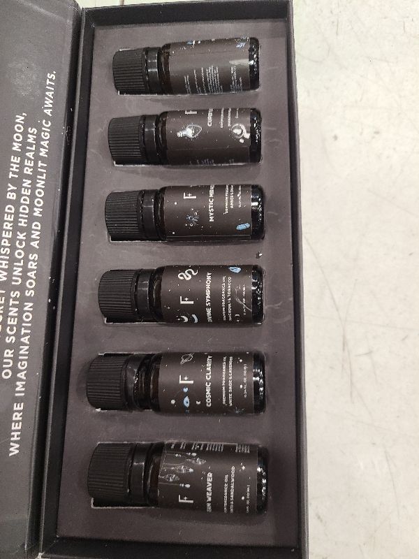 Photo 1 of Folkulture Essential Oils for Diffuser Oil | Palo Santo & Lavender Essential Oils Set of 6| Diffuser Oil Scents for Home | Fragrance Oils Scent for Mother's Day Essentials Gift Box