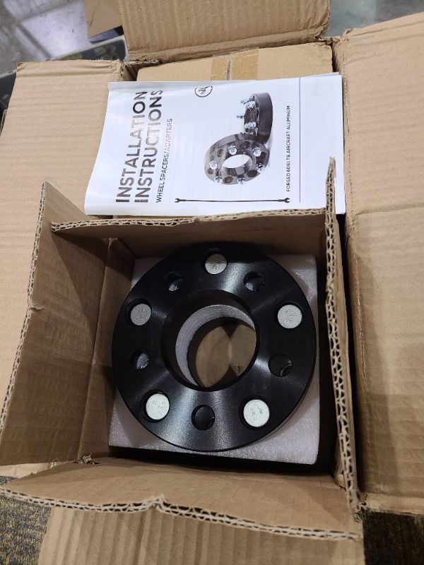 Photo 1 of 5x4.5 to 5x5 Wheel Adapters 4PCS for Je-ep Jk Wk Wj Xk Wheels on Tj Yj Kk Xj Mj Kj Zj, Dynofit 5x114.3mm to 5x127mm 1.25" Forged Conversion Wheel Adapters 1/2" Thread, Bolts Pattern Changed Spacers