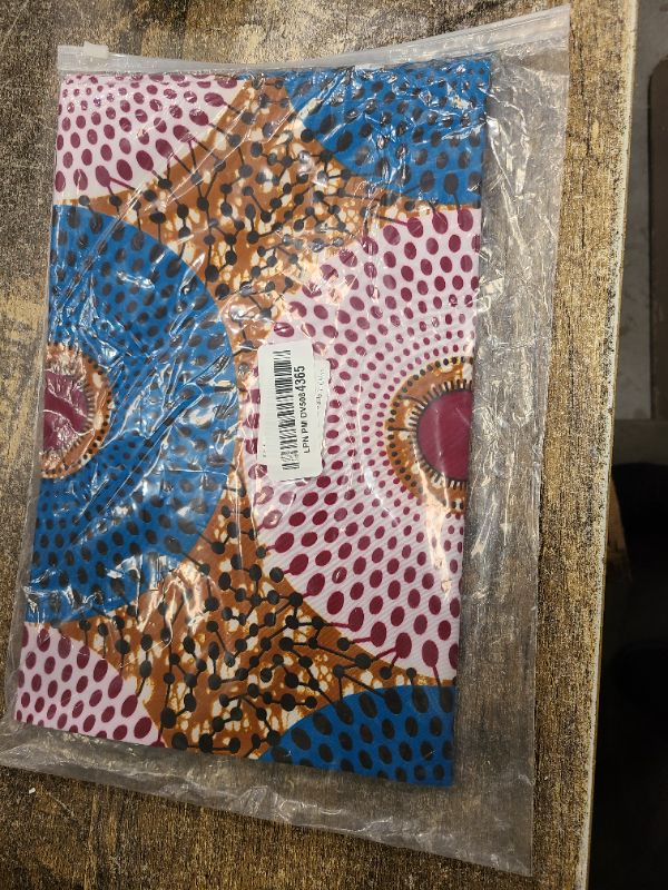 Photo 1 of Alina Belle African Wax Print Fabric - Ankara Fabric Dutch Kente 1 Yard