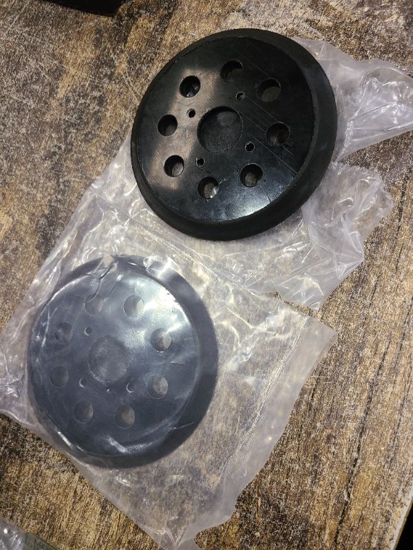 Photo 1 of 2 Pack 5 Inch 8 Hole Hook and Loop Replacement Sander Pad for Craftsman 315112170, 315116940, 315116950, 315112180, 315279870 Random Orbit Sanders -Sanding Backing Pad
