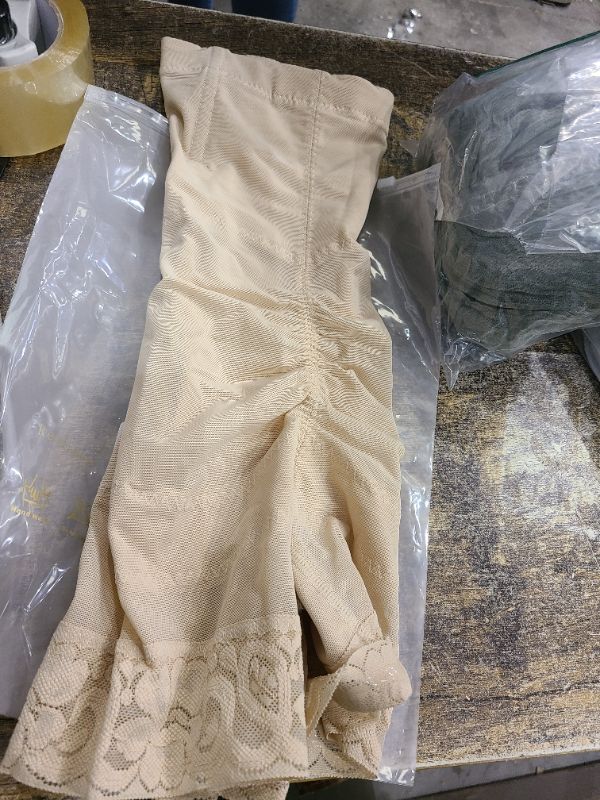 Photo 1 of Nebility Shapewear Tummy Control Body Shaper Butt Lifting Shapewear Shorts High-waisted Girdles Thigh Slimmer Beige. Size Small
