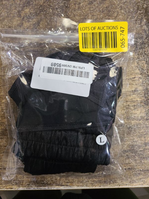 Photo 1 of Akkad Kuti Mens Satin Silk Boxers 3 Inch Inseam Silkies Shorts Men Sexy Panties Lounge Pajama Bottoms Shorts (Black, L)