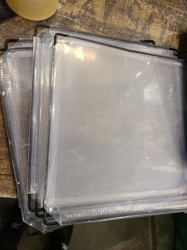 Photo 1 of 24 Panels Portable Small Animals Playpen,48"x 24"x 28" Transparent Pet Playpen,Portable Plastic Enclosure,Puppy Play Pen for Indoors Outdoor Pet Fence for Guinea Pigs,Bunny,Ferrets,Hamsters,Hedgehogs