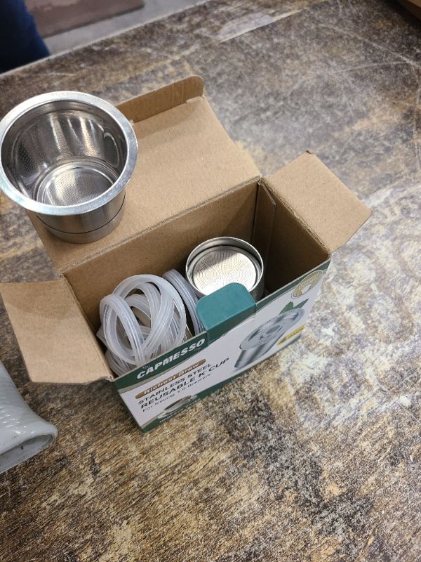 Photo 1 of 4 Pack Reusable K Cups Coffee Pods for Keurig 1.0: Stainless Steel Refillable K Cup - Reusable Coffee Filter for Keurig 1.0 Coffee Maker, Permanent, Eco-Friendly, Innovative Design