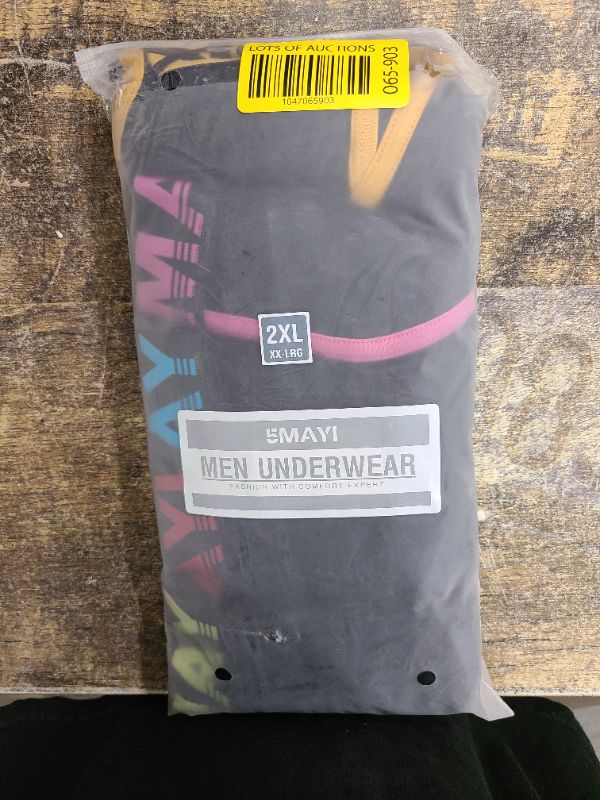 Photo 1 of 5Mayi Men's Underwear Boxer Briefs Cotton Regular Long Mens Boxer Briefs Underwear XXL