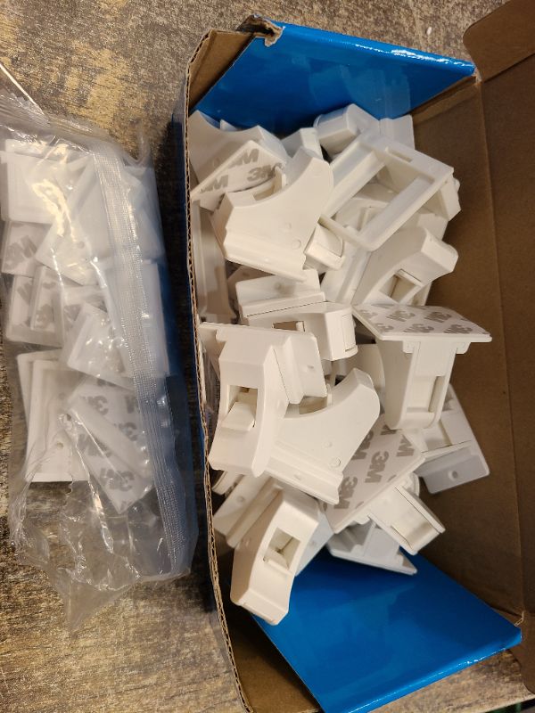 Photo 1 of 20 Pack Magnetic Cabinet Locks Baby Proofing - Vmaisi Children Proof Cupboard Drawers Latches - Adhesive Easy Installation