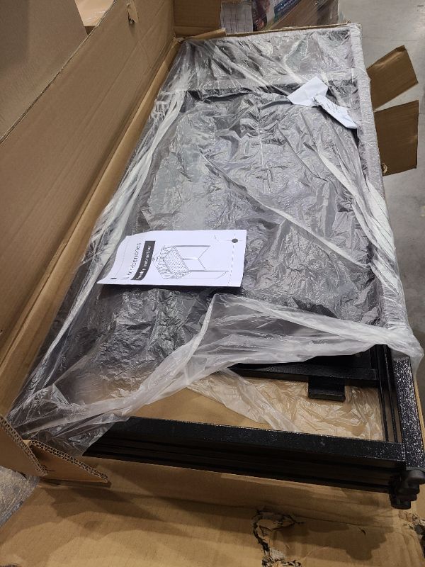 Photo 1 of RDCMKL DJ Table Stand Portable booth, Foldable DJ Stand Booth, Adjustable DJ Facade Booth, Easy to Assemble, Stylish, Convenient to Store and Transpor