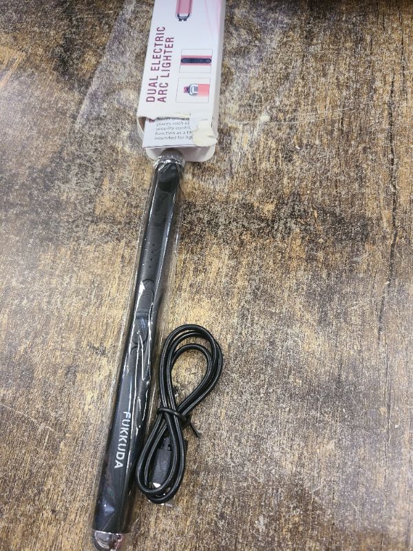 Photo 1 of ?Upgraded? Dual Arc Electric Candle Lighter Rechargeable USB Lighter Plasma Arc Lighters for Candle (Obsidian Black)