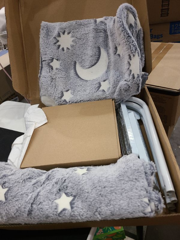 Photo 1 of 2 Pack Cat Perch, Glow in The Dark Cat Hammock with Large Suction Cups, Foldable Window Seat