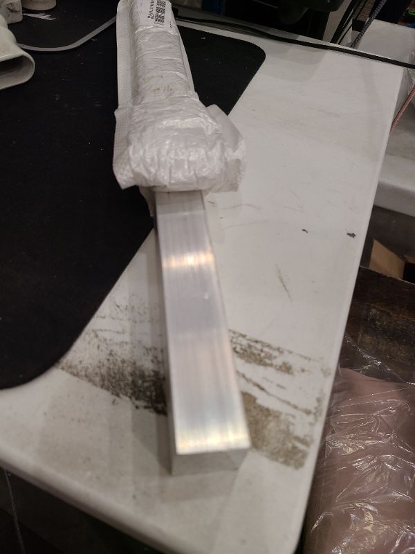 Photo 1 of Aluminum Bar 1"?25mm? X1?25mm??1Pcs? Aluminum Stock 12"?300mm? Long Solid Aluminum 6061 Flat Bar,CNC,Precision Machining