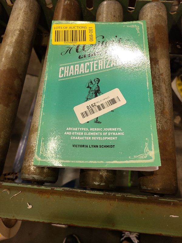 Photo 1 of A Writer's Guide to Characterization: Archetypes, Heroic Journeys, and Other Elements of Dynamic Character Development