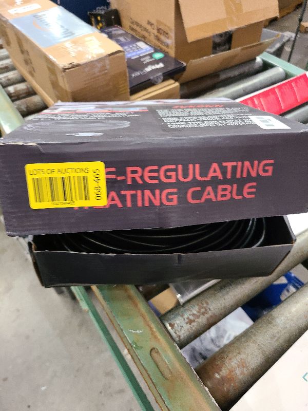 Photo 1 of 3FT~160FT Heat Tape for Water Pipes, -40°F Deicing Heat Tape,Thermostat Wire,Heating Cable Pipe Heating Cable,Heat Tape with Thermostat,Gutter Heat Cable,Heated Water Hose,120V 8W/ft (100FT)