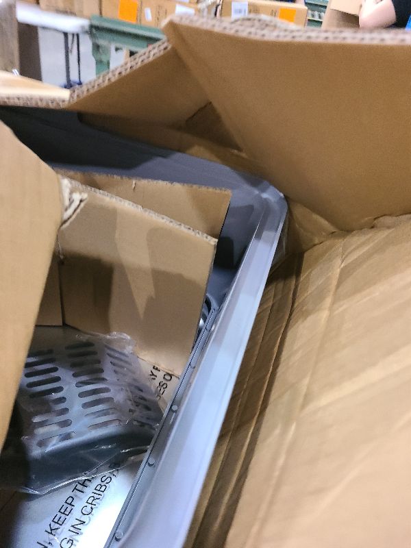 Photo 1 of 2PACK Stainless Steel Litter Box, Metal Litter Boxs with Lid High Sides, XL Extra Large Litter Box for Big Cats, Never Absorbs Odors, Leak-Proof, Stain-Free, Rust-Free, Easy to Clean, Scoop Included