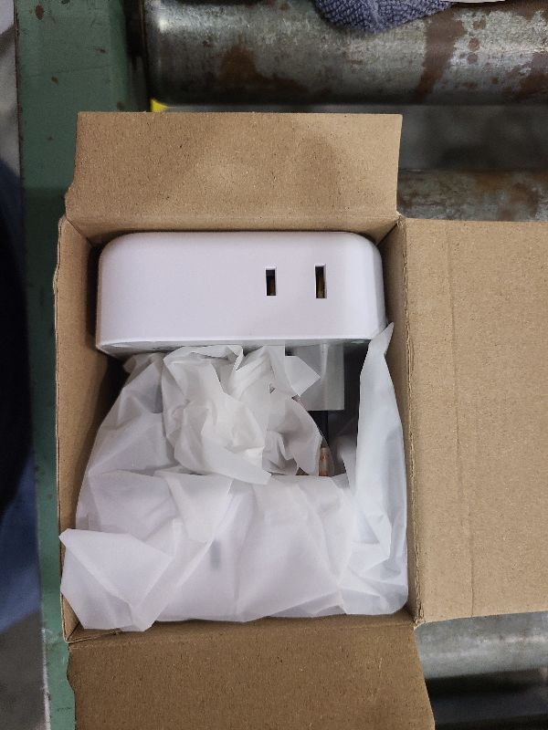 Photo 1 of 2 Pack European Plug Adapter USB C, TESSAN US to Europe Adapter 4 Outlets 3 USB Charger, Type C International Power Adaptor to Italy Spain France Portugal Iceland Germany, Europe Travel Essentials