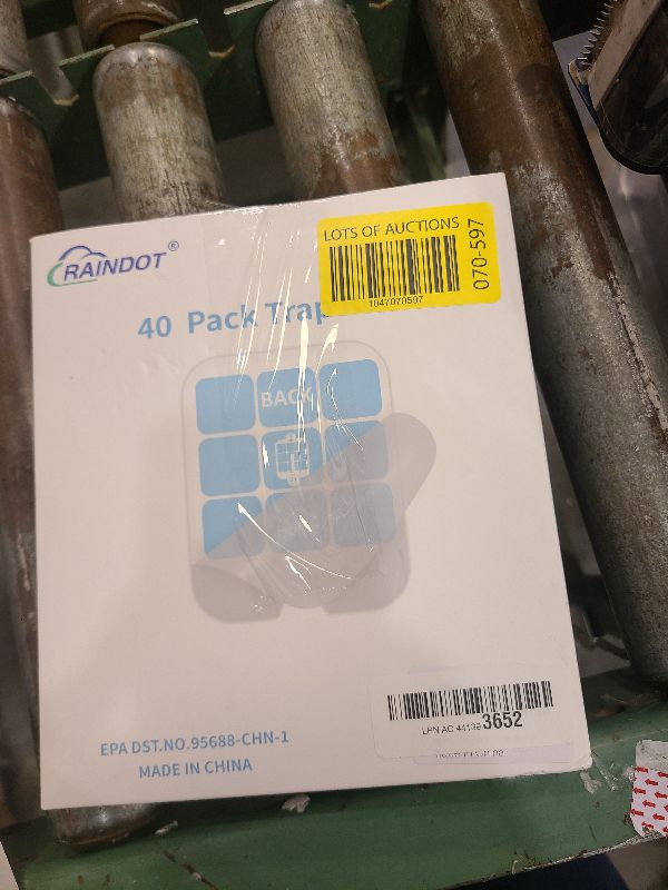 Photo 1 of 40 Pack Fly Trap Refill Compatilble with Safer Home Fly Trap Refill Flying Insect Trap for SH502, SH503, 23005-06 and DT3005w,Indoor Fruit Fly Traps Refill