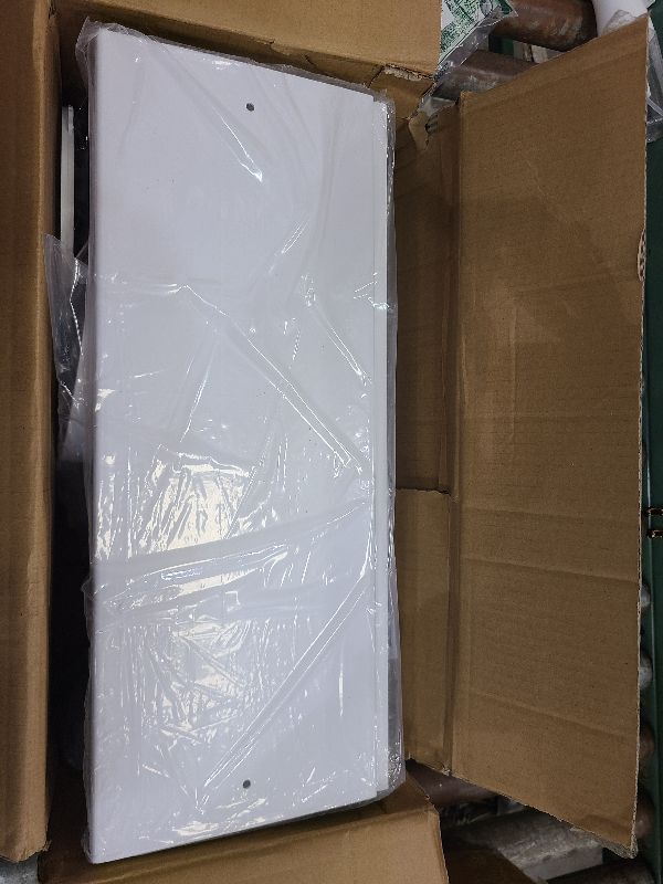 Photo 1 of Plusluck Portable Air Conditioner Window Vent Kit, with 5.9 Exhaust Hose, 4 Slide Seal Plates, Universal Coupler, Adjustable AC Vent Kit for Ducting Universal for Horizontal & Vertical Windows