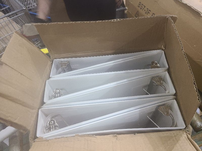 Photo 1 of 4 white binders 