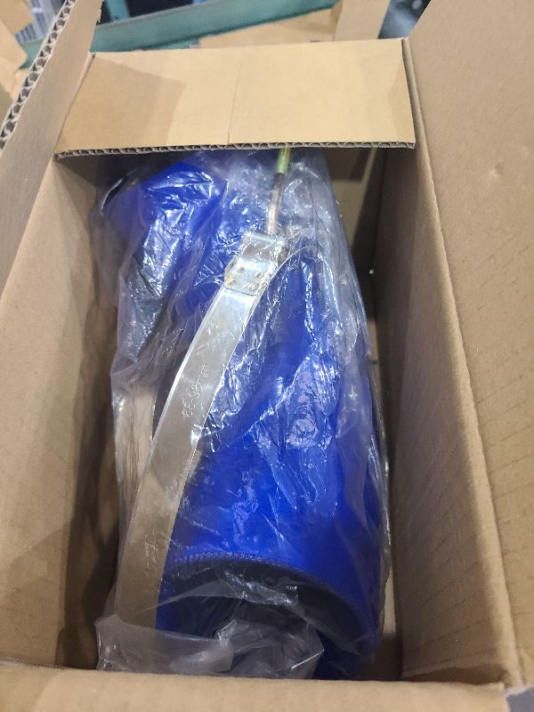Photo 1 of 90 Degree Elbow Coupler Silicone Hose for Turbo/Intercooler/Intake Piping,Length 120mm Thickness 5mm with T-Bolt Clamp (3.5-inch (89mm))