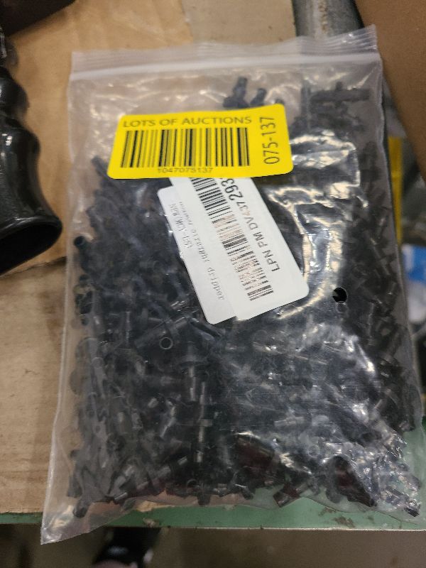 Photo 1 of 200Pcs Drip Irrigation Connectors, HOINCO Drip Irrigation Barbed Connectors Fit for 1/4-Inch Tubing, Irrigation Straight-Through Joints, Garden Lawn Water Hose Connectors for Drip or Sprinkler Systems