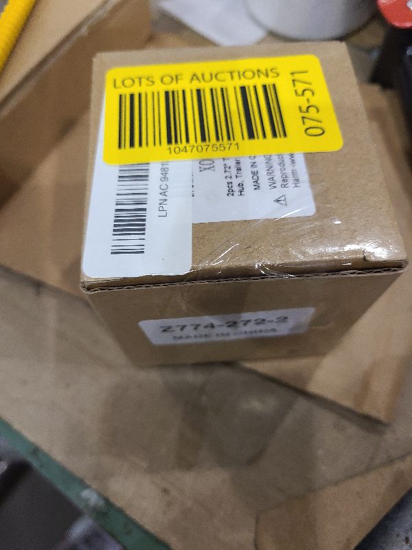 Photo 1 of 2pcs 2.72" Trailer Axle Wheel Hub and Bearing Dust Cap with Extra 2 Rubber Plugs for Most 7000 to 8000 Pound Axles Dexter Trailer Axle Dust Cap Cup Grease Cover Hub