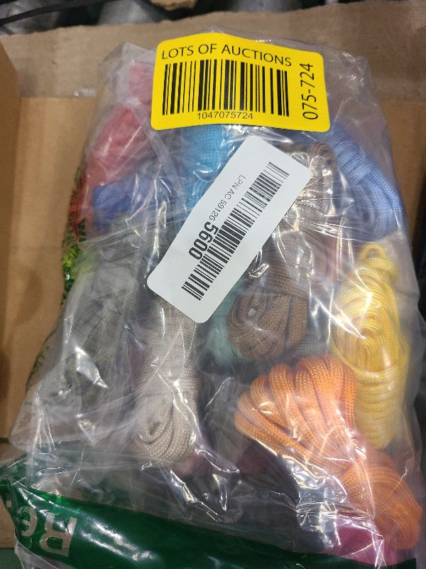 Photo 1 of 10 Feet Paracord Cord Multifunction Paracord Ropes 550lb Survival Paracord Random Combo Crafting Kit, for Making Lanyard, Bracelet, Dog Collar, Idea for Gift (24 Colors B)