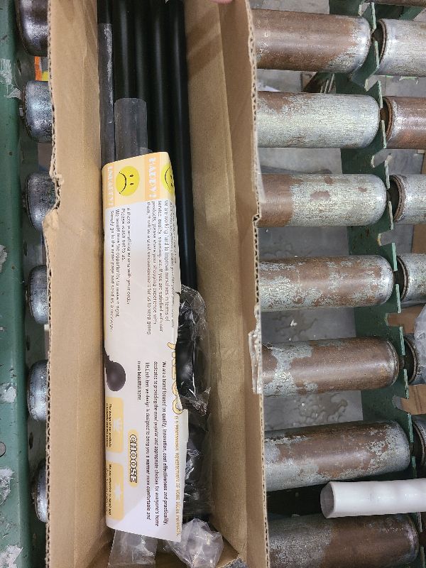 Photo 1 of 2 Pack Black Curtain Rods 28 to 48 Inches(2.3-4 Feet),5/8 inch Splicing Drapery Rods,Small Curtain Rods Set,Size: 18''-45'',Matte Black